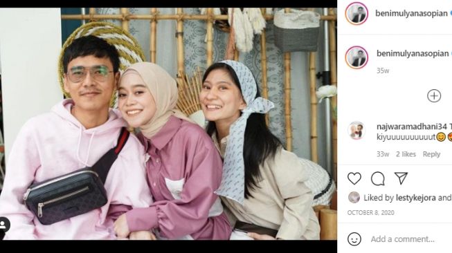 Kedekatan Beni Mulyana dan Lesti Kejora [Instagram/benimulyanasopian]