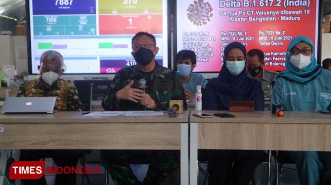 Begini Kondisi 2 Pasien Mutasi Covid-19 Delta India Klaster Bangkalan di RSLI Surabaya