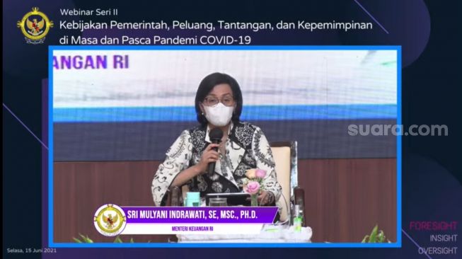 Sri Mulyani Resah Gelisah karena Kecepatan Vaksinasi Covid-19 Tidak Merata