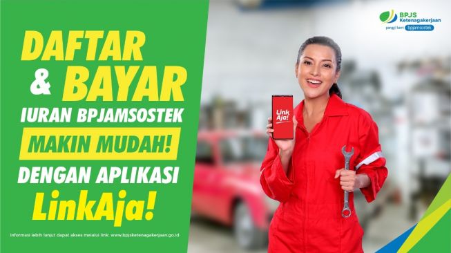 Beri Kemudahan Pendaftaran dan Pembayaran Iuran, BP Jamsostek Gandeng LinkAja