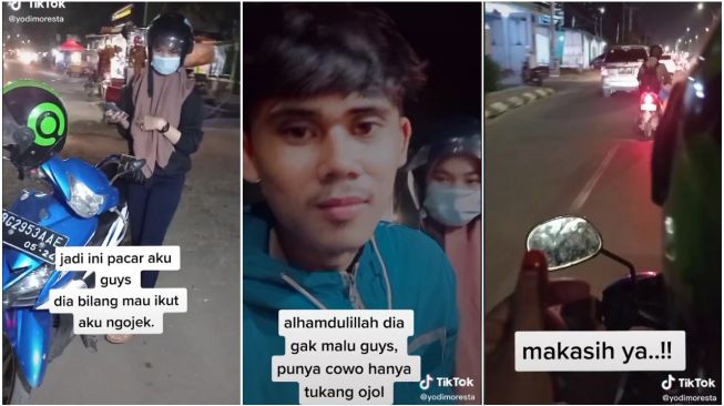 Viral Sopir Ojol Narik Bawa Pacar (TikTok)