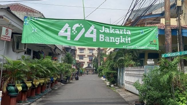 Lokasi kasus maling motor milik polisi yang diamuk warga di Jalan Pengadegan Utara 4, Pancoran. (Suara.com/Arga)