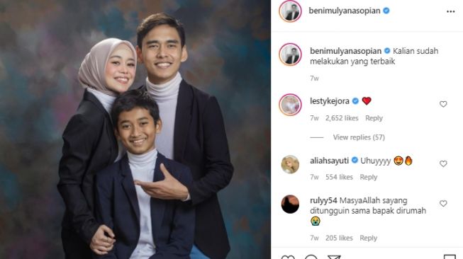 Kedekatan Beni Mulyana dan Lesti Kejora [Instagram/benimulyanasopian]