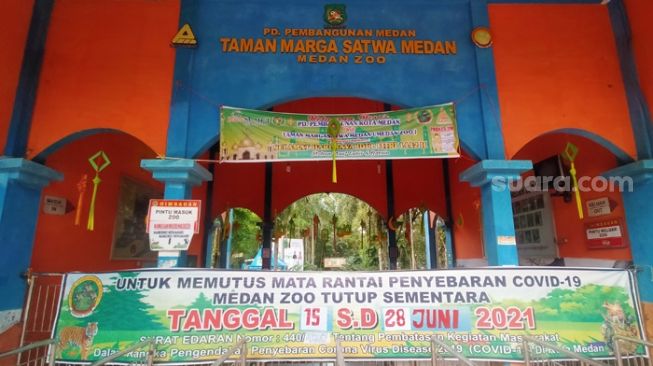 Antisipasi Covid-19, Medan Zoo Tutup hingga 28 Juni