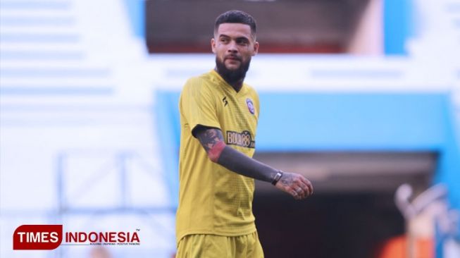 Baru Tiba di Malang, Diego Michiels Langsung Gabung Latihan Arema FC