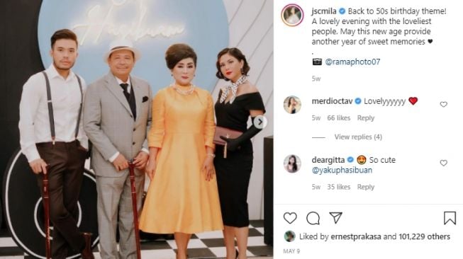 Potret kemesraan Jessica Mila dan Yakup Hasibuan. [Instagram]