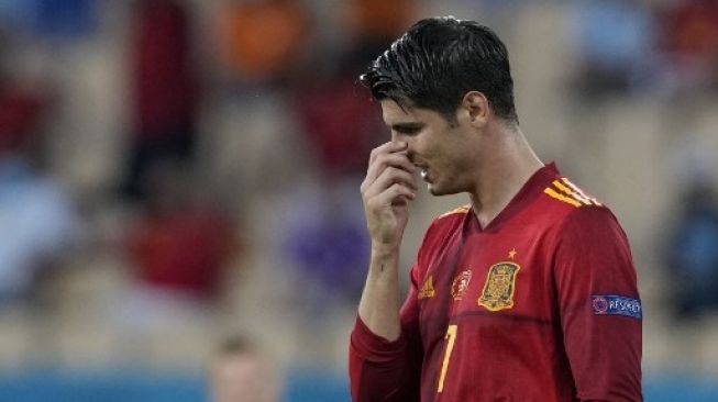 Jangan Cuma Mencibir, Morata Minta Fans Spanyol Beri Dukungan Penuh