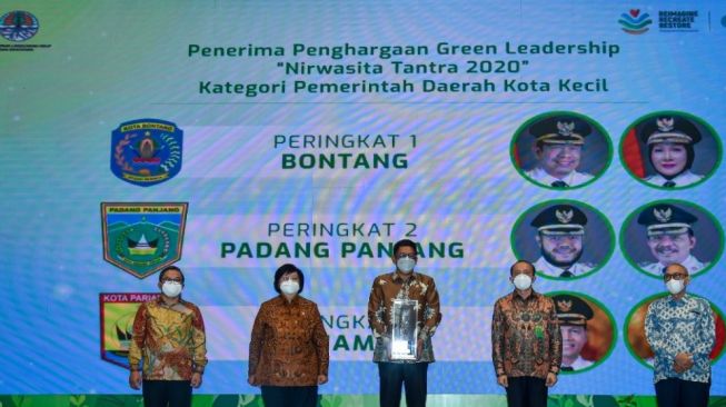 Hari Lingkungan Hidup, KLHK Beri Penghargaan Green Leadership Nirwasita Tantra 2020