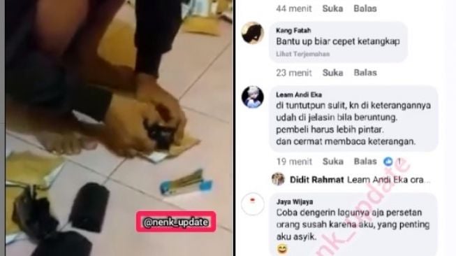 Misteri boks isi plastik gulung (IG)