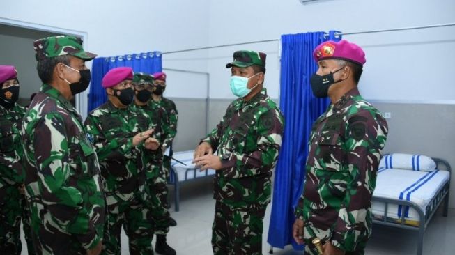 Antisipasi Lonjakan Covid-19, TNI AL Siapkan Gedung Isolasi Mandiri