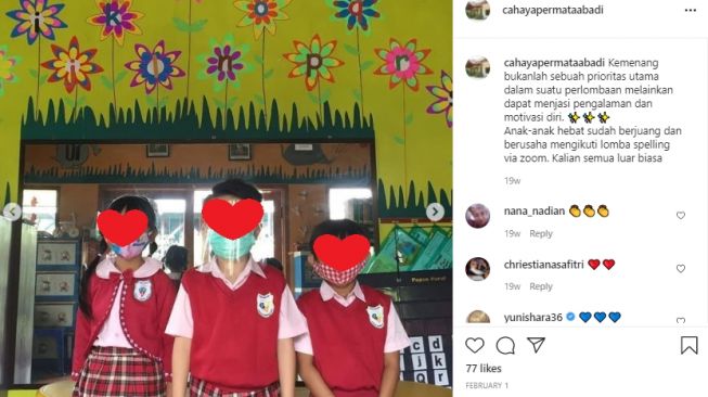 Sekolah yang didirikan Yuni Shara [Instagram/cahayapermataabadi]