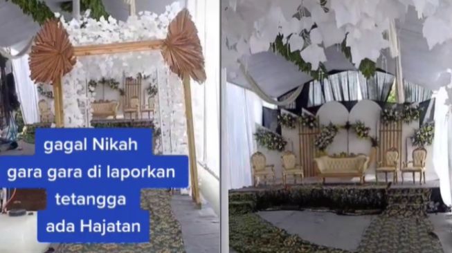 Drama Pengantin Gagal Hajatan, Dihalang-halangi Keluarga Mantan Suami