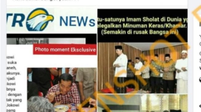 CEK FAKTA: Beredar Foto Jokowi Makan Codot dan Cunyuk Panggang, Benarkah?