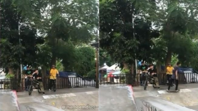 Viral Pemuda Kena Omelan Emak-emak, Tak Terima Anaknya Diusir saat Bermain