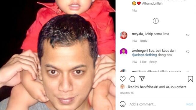 Potret lawas Wishnutama saat muda [Instagram]