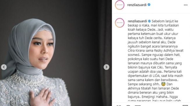 Make up tipis lamaran artis. [Instagram]