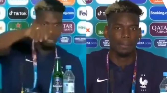 Aksi Singkirkan Botol Bir Disorot, Faktor Agama Selamatkan Pogba dari Hukuman UEFA