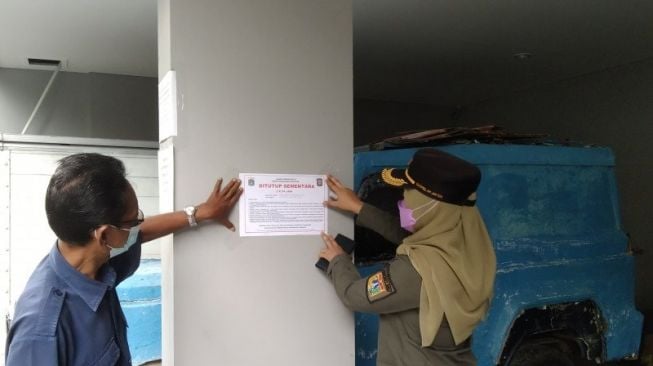 Indekos di Kebayoran Baru Ditutup Satpol PP karena Covid-19, Pemilik Dilarang Terima Tamu