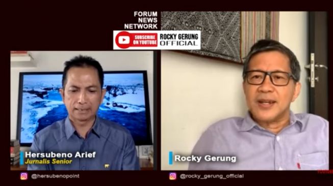 Menohok! Kritik Rocky Gerung Soal Jokowi Cari Obat Ke Apotek: Siap-siap Kalian Meninggal