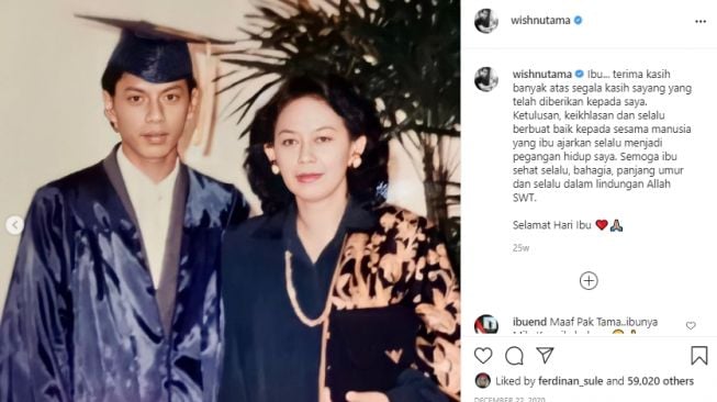 Potret lawas Wishnutama saat muda [Instagram]