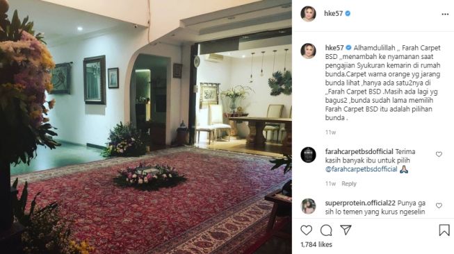 Potret rumah Hetty Koes Endang. [Instagram/hke57]