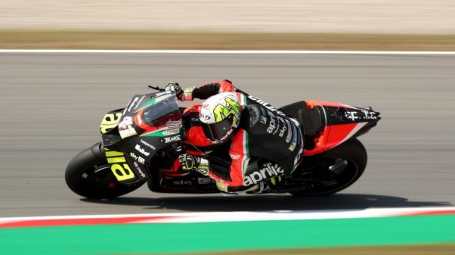 Espargaro Persembahkan Podium MotoGP Inggris untuk Mendiang Fausto Gresini