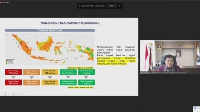 Kemendagri: Ada 29 Kabupaten/Kota Berisiko Tinggi Penularan Covid-19