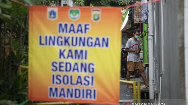 22 Warga Terpapar Covid-19, Utan Kayu Selatan Matraman Dilockdown