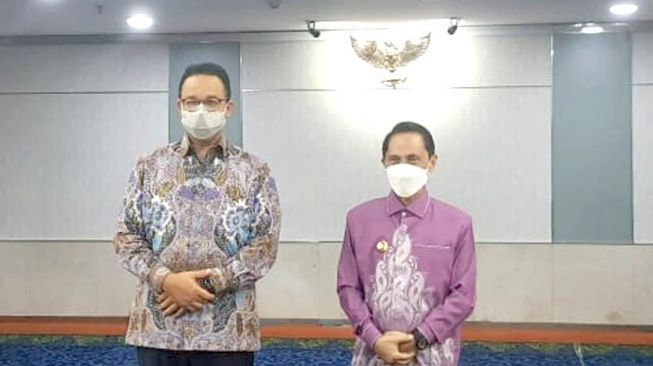 Bupati Nelson dan Anies Baswedan Gagas Kerjasama Sektor Pangan Ternak Sapi