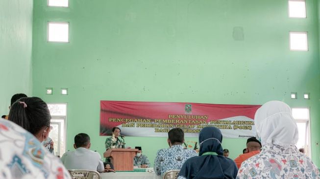 Temui Siswa SMP, Wing Chin Ingatkan Perkara Bahaya Narkoba