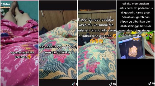 Dikira Kembung Ternyata Hamil 7 Bulan (TikTok)