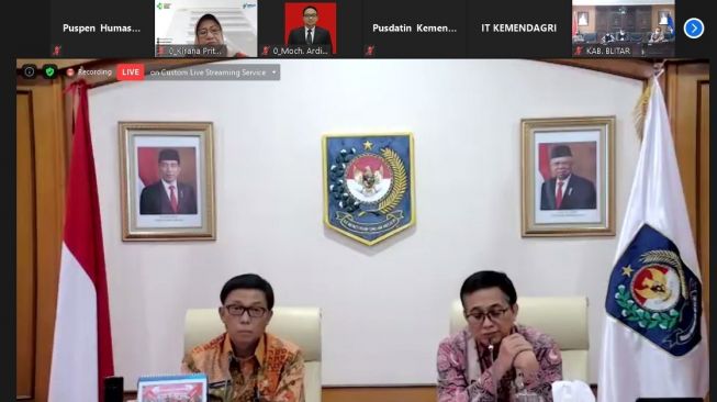 Kemendagri Dorong Pemda Lakukan Percepatan Realisasi APBD 2021