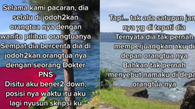 Ibu Jualan Tisu, Wanita Nyesek Tahu Kekasih Telah Dijodohkan dengan PNS