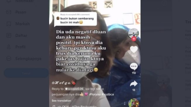 Bucin Tak Ada Akhlak! Cowok Nekat ke Rumah Pacar yang Positif Covid-19, Alasannya Kangen