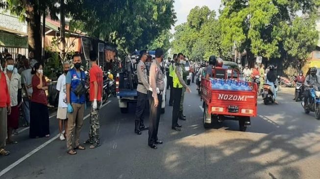 Kecelakaan Adu Banteng di Solo, Pengendara Motor Tewas Seketika