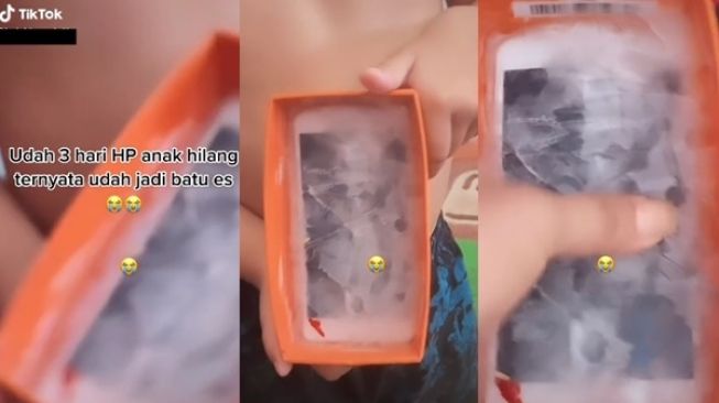 Ngelus Dada Momen, Ibu Curhat Anak Ubah Ponsel Jadi Es Batu