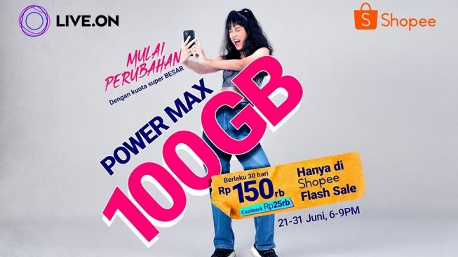 XL Axiata Lewat Live.On Luncurkan Power Max 100GB