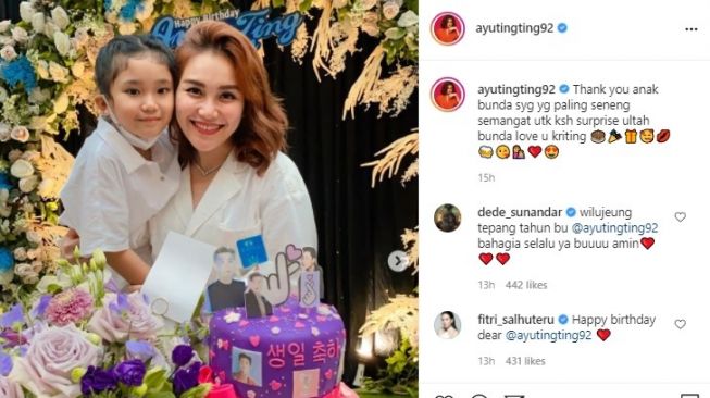 Duh! Anak Ayu Ting Ting Ungkap Tak Ingin Punya Papa Baru, Nasib Ivan Gunawan Gimana?