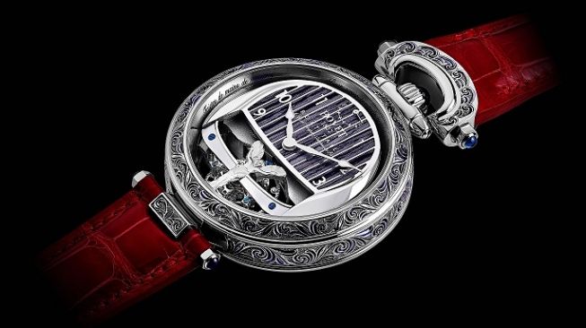 Jam Rolls-Royce Boat Tail Lady's Timepiece. Juga tersedia versi untuk para gentleman [Rolls-Royce Motor Cars].