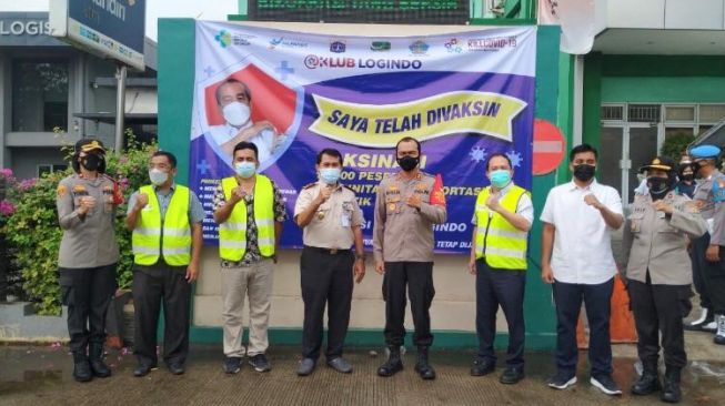 Asosiasi Klub Logindo Gelar Vaksinasi Gratis untuk 10.000 Pelaku Logistik