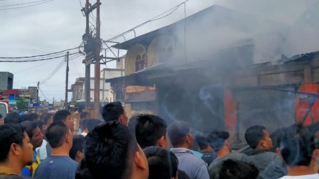 3 Unit Ruko di Pasaman Barat Terbakar, Kerugian Ratusan Juta