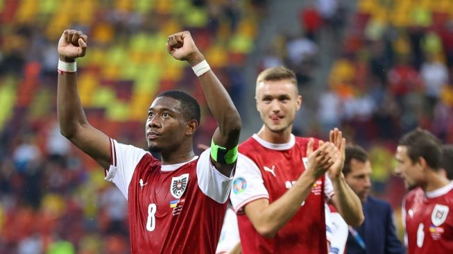 Austria Hadapi Italia di Babak 16 Besar Euro 2020, David Alaba: Mimpi yang Jadi Kenyataan