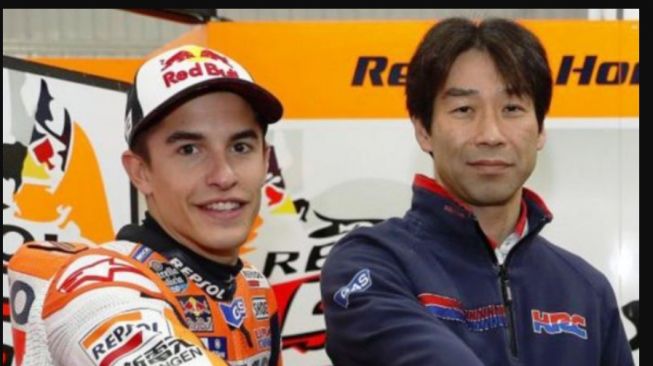 Marc Marquez dan Tetsuhiro Kuwata (sportrider.com)