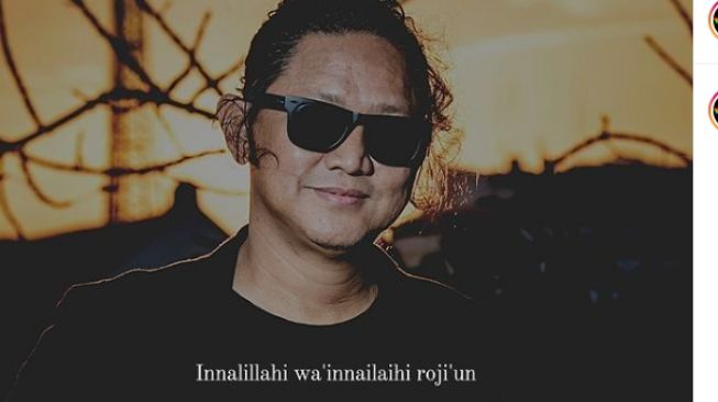 Unggahan kabar duka Tepeng meninggal dunia [instagram]