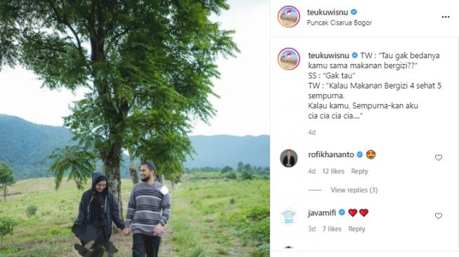 Kumpulan Jokes bapak-bapak ala Teuku Wisnu [Instagram]