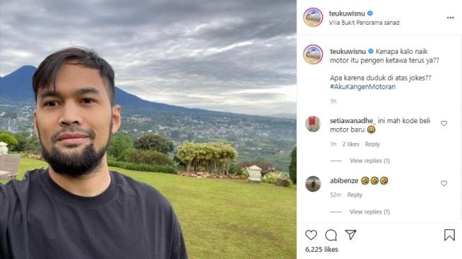 Kumpulan Jokes bapak-bapak ala Teuku Wisnu [Instagram]