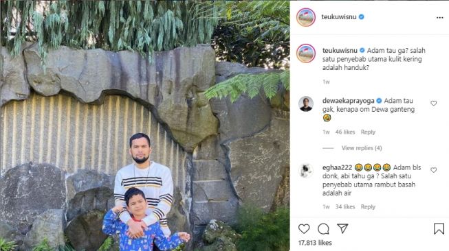 Kumpulan Jokes bapak-bapak ala Teuku Wisnu [Instagram]