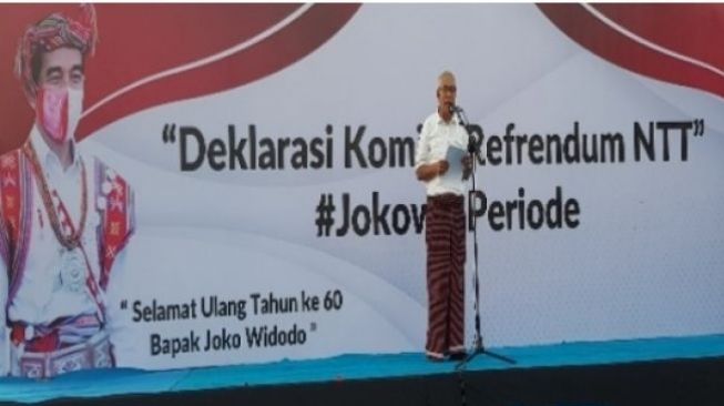 Deklarasi Referendum Jokowi Tiga Periode Langgar Konstitusi