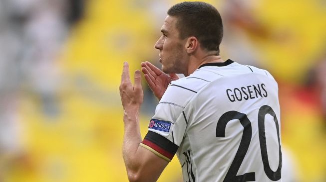 Wing-back Timnas Jerman, Robin Gosens. [PHILIPP GUELLAND / POOL / AFP]