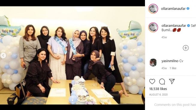 Potret keakraban Olla Ramlan dan Nindy Ayunda [Instagram]